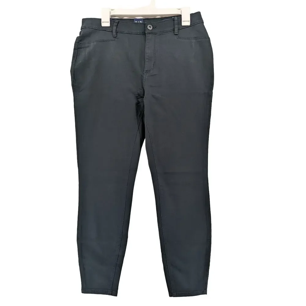 Gap Stretch Stretch Skinny Pants 12 Black QLP1122S‎ Ladies Casual Comfort Career